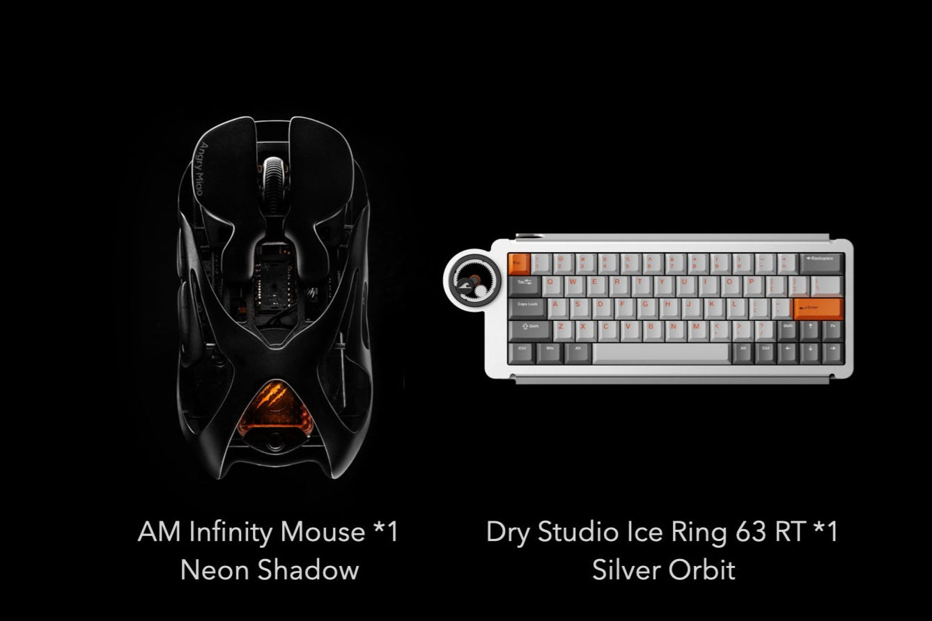 AM Infinity mouse + Ice Ring 63 RT - Angry Miao