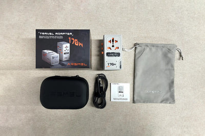 Tegic x Arsmel VisaPro 170W All-in-One Travel Adapter - Angry Miao